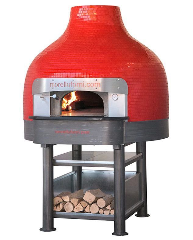 Печь дровяная Morello forni lp100 vulcano mosaico